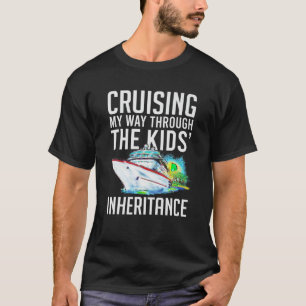 Camiseta Cruzando Meu Caminho Através Da Herança Das Crianç