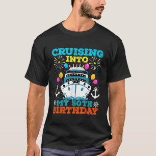Camiseta Cruzando no meu 50º Tema de Cruzeiro da Festa de a