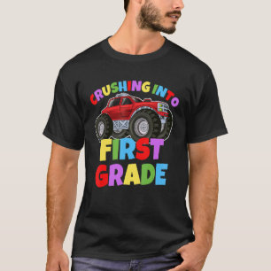 Camiseta Cruzando para o Caminhão Monstro de Primeira Class