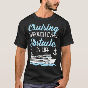 Camiseta Cruzando Por Todos Os Obstáculos Em Cruzeiros Vivi