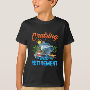 Camiseta Cruzeiro Aposentadoria Férias em Navio de Cruzeiro