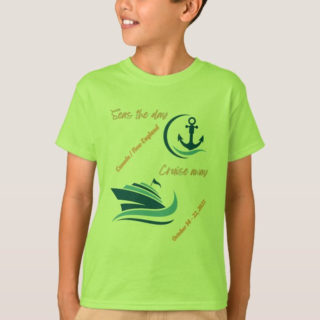 Camiseta cruzeiro Canadá/Nova Inglaterra 10/23 (Frente)