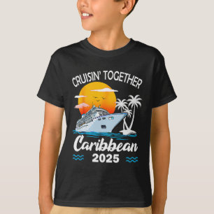 Camiseta Cruzeiro Caribenho Cruisin Together 2025 Férias em