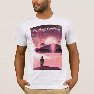 Camiseta Cruzeiro científico de ficção científica Proxima C