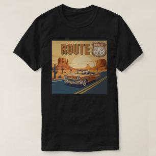 Camiseta Cruzeiro Clássico da Rota 66 ao Pôr do Sol