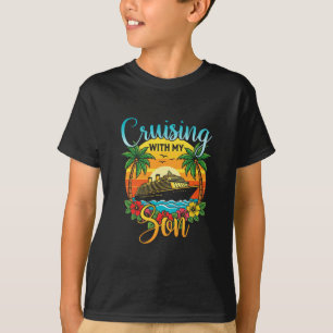 Camiseta Cruzeiro Com Meu Filho Mãe Pai Cruzeiro Férias Com