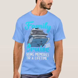 Camiseta Cruzeiro da Família de Navios de Cruzeiro 2023 Cru