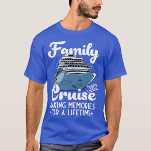 Camiseta Cruzeiro da Família de Navios de Cruzeiro 2023 Cru