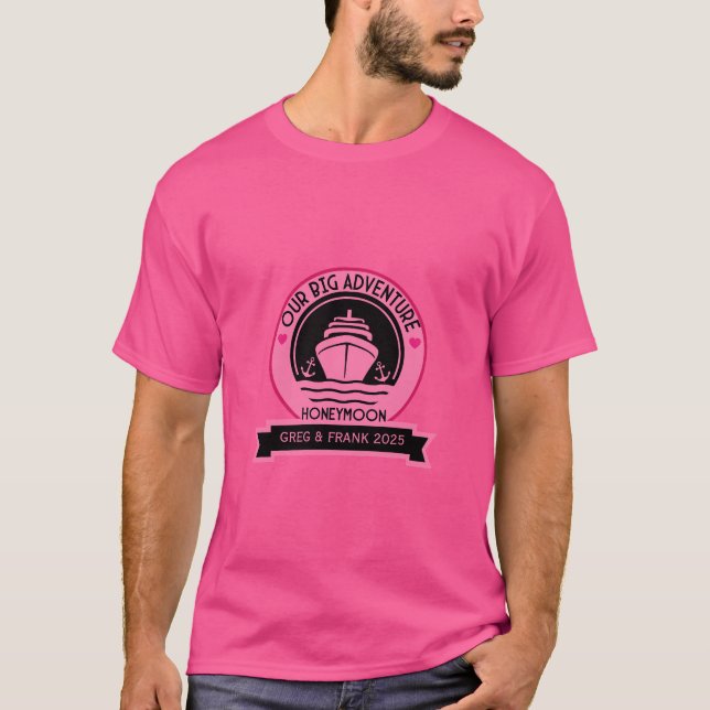 Camiseta Cruzeiro da Lua de Honeymoon (Frente)