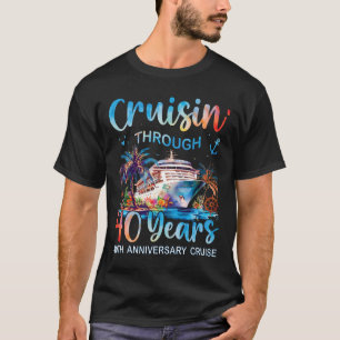 Camiseta Cruzeiro de 40 Anos Comemorativo Cruisin Through 4