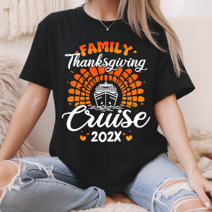 Camiseta Cruzeiro de Ação de Graças em Família Ano Personal