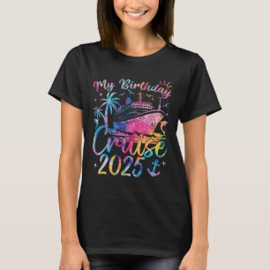Camiseta Cruzeiro de Aniversário 2025 Férias em Família Uni