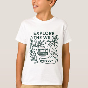 Camiseta Cruzeiro de Barcos Selvagens, Parque Temático, Des