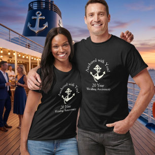 Camiseta Cruzeiro de Casais 20º Aniversário cinza Personali