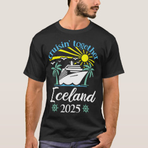 Camiseta Cruzeiro de Casais Engraçados na Islândia 2025