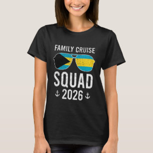 Camiseta Cruzeiro de Família nas Bahamas Esquadra 2026 Féri