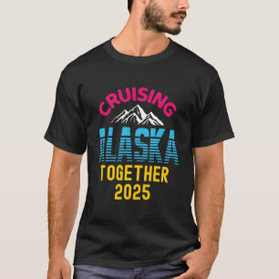 Camiseta Cruzeiro de família no Alasca, viagem de férias co