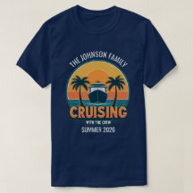 Cruzeiro de Férias da Família Retro Pôr do Sol Per