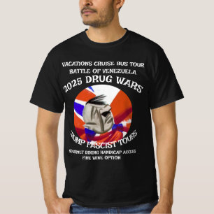 CAMISETA CRUZEIRO DE FÉRIAS DA TURISMO DE ÔNIBUS FASCISTA D