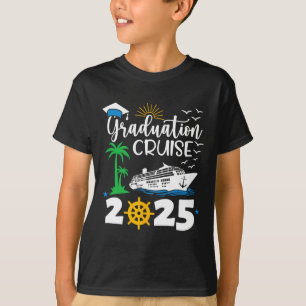 Camiseta Cruzeiro de Formatura 2025 Graduado Havaí Praia Ve