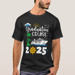 Camiseta Cruzeiro de Formatura 2025 Graduado Havaí Praia Ve