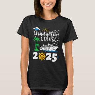 Camiseta Cruzeiro de Formatura 2025 Graduado Havaí Praia Ve