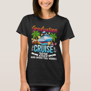 Camiseta Cruzeiro de Formatura 2026 Criando Memórias Gradua