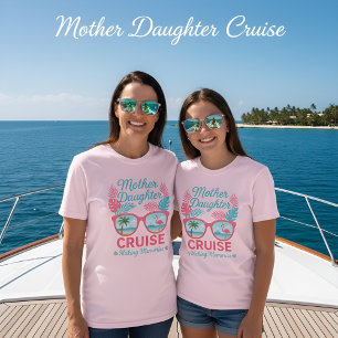 Camiseta Cruzeiro de Mãe e Filha Fazendo Memórias Viagem