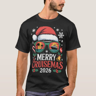 Camiseta Cruzeiro de Natal em Família 2026 Feliz Cruisemas