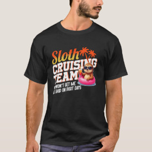 Camiseta Cruzeiro de Navio de Férias Sloth Sloth Cruzeiro E