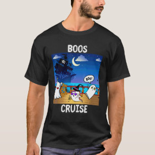 Camiseta Cruzeiro dos Boos Fofos Festa de Halloween