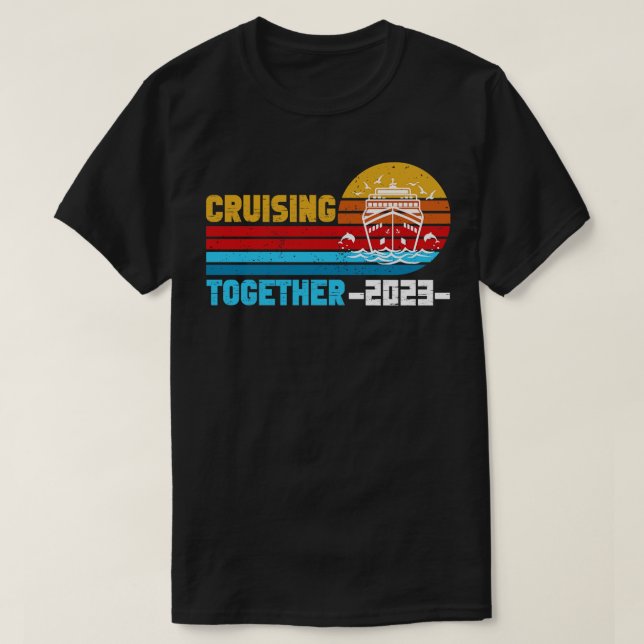 Camiseta cruzeiro em conjunto com o Alaska Cruise 2023 (Frente do Design)
