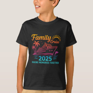 Camiseta Cruzeiro em Família 2025 Correspondência de Férias