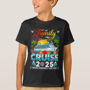 Camiseta Cruzeiro em Família 2025 Viagem de Férias Família