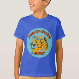 Camiseta Cruzeiro em Família 2026