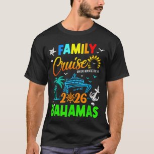 Camiseta Cruzeiro em Família 2026 Bahamas Navegando Juntos