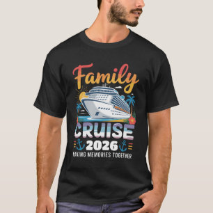 Camiseta Cruzeiro em Família 2026 Viagem de Férias Família 