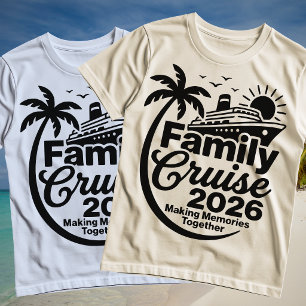 Camiseta Cruzeiro em Família Correspondente 2026 Barco Féri