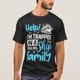 Camiseta Cruzeiro em Família - Socorro! Estou Preso em um N