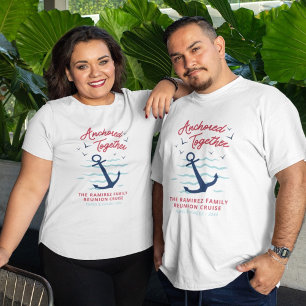 Camiseta Cruzeiro em Família Unidos pela Âncora Reunião de 