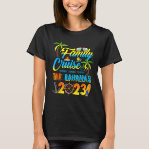 Camiseta Cruzeiro Familiar nas Bahamas 2023 Trip Viagem de