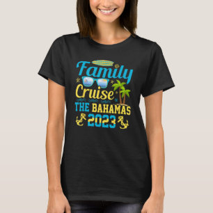 Camiseta Cruzeiro Familiar nas Bahamas 2023 Viajante Barco