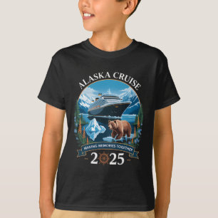 Camiseta Cruzeiro Familiar no Alasca 2025 Cruzeiros no Alas
