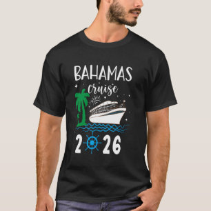 Camiseta Cruzeiro nas Bahamas 2026 Viagem de Férias Família