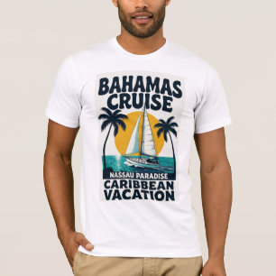 Camiseta Cruzeiro nas Bahamas Nassau Paraíso