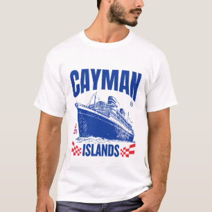 Camiseta Cruzeiro nas Ilhas Cayman