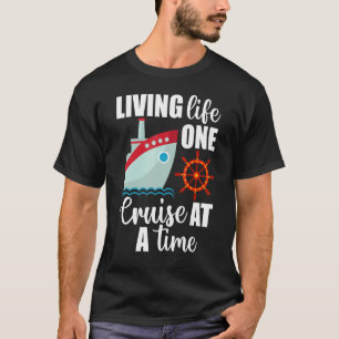 Camiseta Cruzeiro Navio Viagem Cruzador Vida Viva Um Cruzei