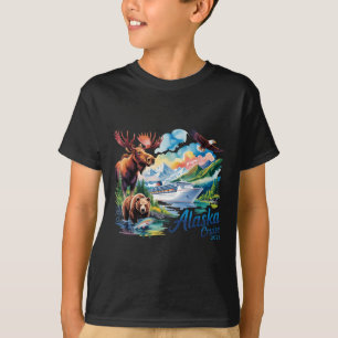Camiseta Cruzeiro no Alasca 2025 Família Amigos e Grupo Cor