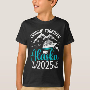 Camiseta Cruzeiro no Alasca 2025 Férias de Família e Amigos
