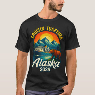 Camiseta Cruzeiro no Alasca 2026 Cruisin Juntos Família Cor
